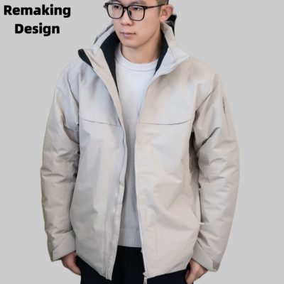 无品牌保暖羽绒服冬季男性