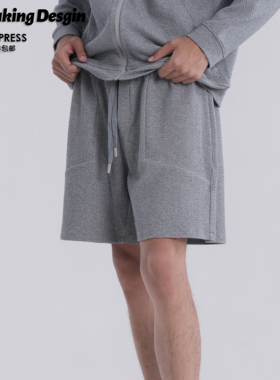 ReMake At Ease泡泡纱7寸夏季休闲运动短裤