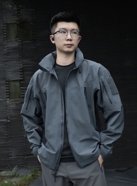 ReMake gen2 军版硬壳60D尼龙66ptfe膜防水透汽全压胶冲锋衣外套