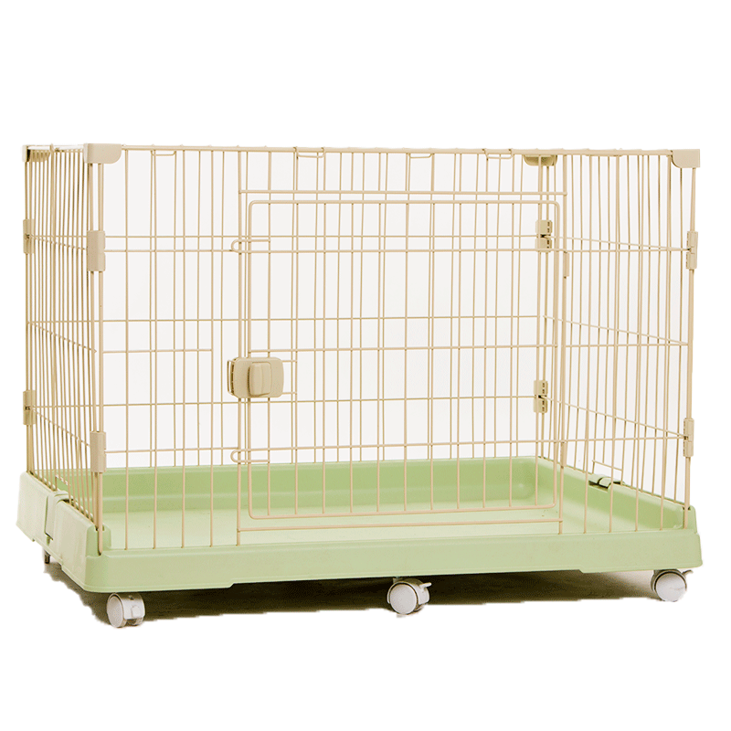 创逸单层小型犬泰迪带厕所兔子笼