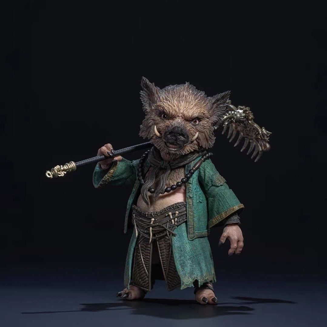 现货INART x 游戏科学 1/12 黑神话悟空 八戒 猪八戒可动人偶