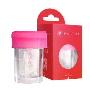 HanGee韩姬儿美瞳隐形眼镜旋转清洗器可爱去蛋白清洗自动盒方便