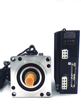 50Nm闭环电机带编码器驱动器220V7A130步进马达Nema52大扭矩高速