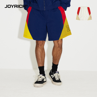 男女同款 JOYRICH美式 25春秋新款 宽松休闲裤 街头运动直筒短裤