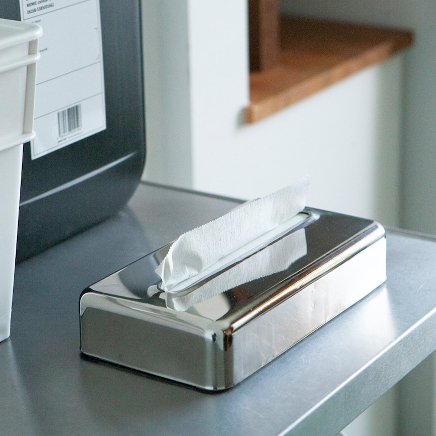 日本DULTON金属不锈钢纸巾盒