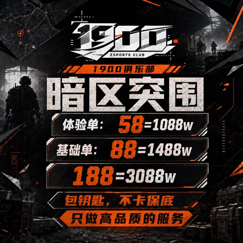 暗区突围PC国服3x3保险箱护航