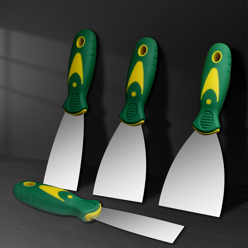 不锈钢油灰刀腻子刀批刀 油漆铁刮刀灰刀灰铲抹泥刀加厚油灰刀