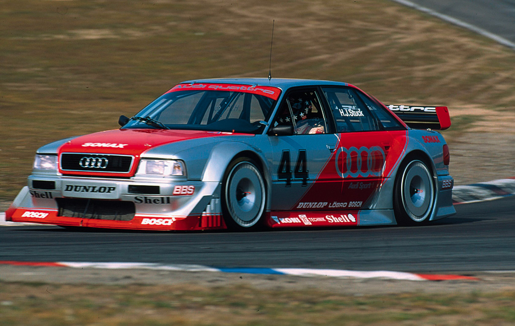 spark 1/43 1993年奥迪80 quattro 2.5 dtm 原型车 frank biela