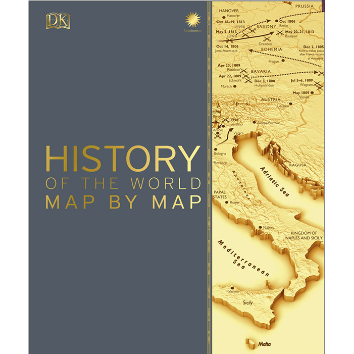 DK出品 History of the World  人类历史发展进程地图详解