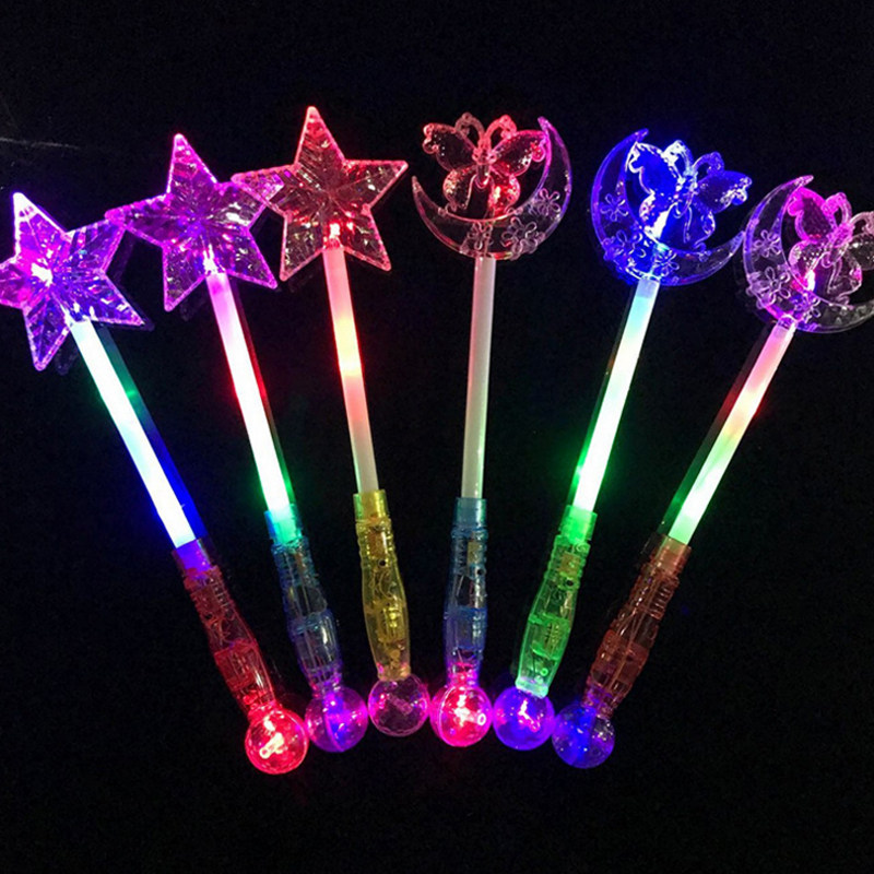 发光魔法棒 闪光仙女棒儿童玩具荧光棒儿童节圣诞饰品|ruв категории игрушка/коляска/головоломка/блоки/модель, электронный/сила/надувной/хитрые игрушки, светящиеся игрушки - от Buy2taobao.com для оказания профессиональной услуги покупки агента Taobao