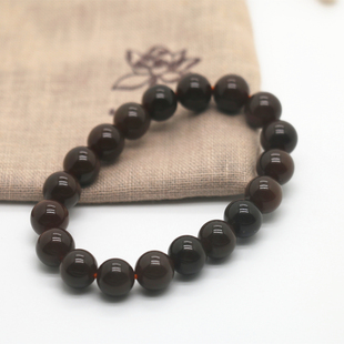 天然和田玉10mm圆珠糖料手串手链单圈一物一图实物拍摄现货