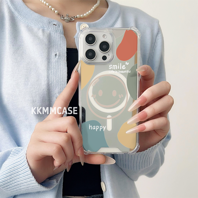 苹果MagSafe磁吸亚克力补妆镜面