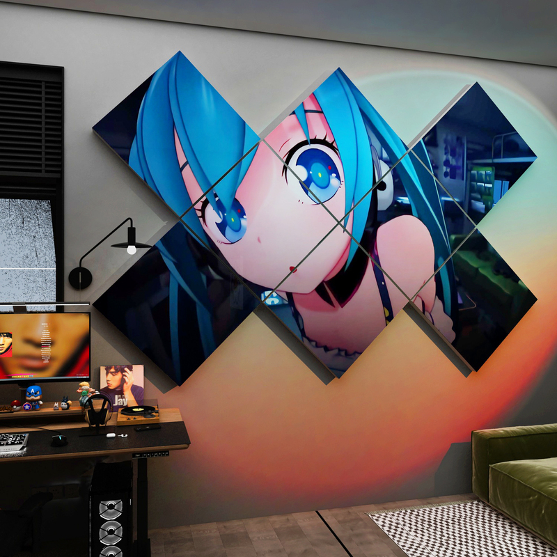 初音未来动漫装饰房间
