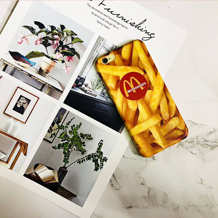 Boutique Original Simplicity MacDonald French fries iPhone7p \ 6plus 8 Apple Mobile phone shell Scrub All inclusivein the 3C Digital Accessories, Cell Phone Accessories , Phone Protection Case/Shell  category - from Buy2taobao.com to provide professional Taobao agent buy service
