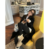 短款 RUBBIT冬日新品 轻盈零压感皮毛一体 长 轻奢小湖羊薄款 皮草