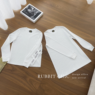 T恤 T裙 背心 温暖磨毛新疆长绒棉休闲显瘦百搭 RUBBIT简约不简单