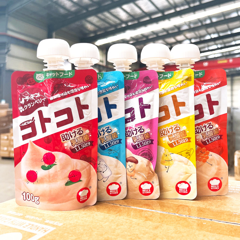 地狱厨房咕噜酱肉泥营养增肥湿粮