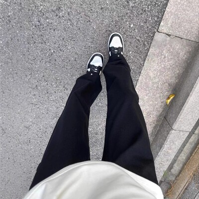 美式直筒垂感修身系水洗做旧废土风F21-ZY740 FDW-JW909