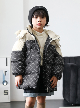 儿童羽绒服中长款加厚2024冬季新款女童羽绒服保暖童装外套23870