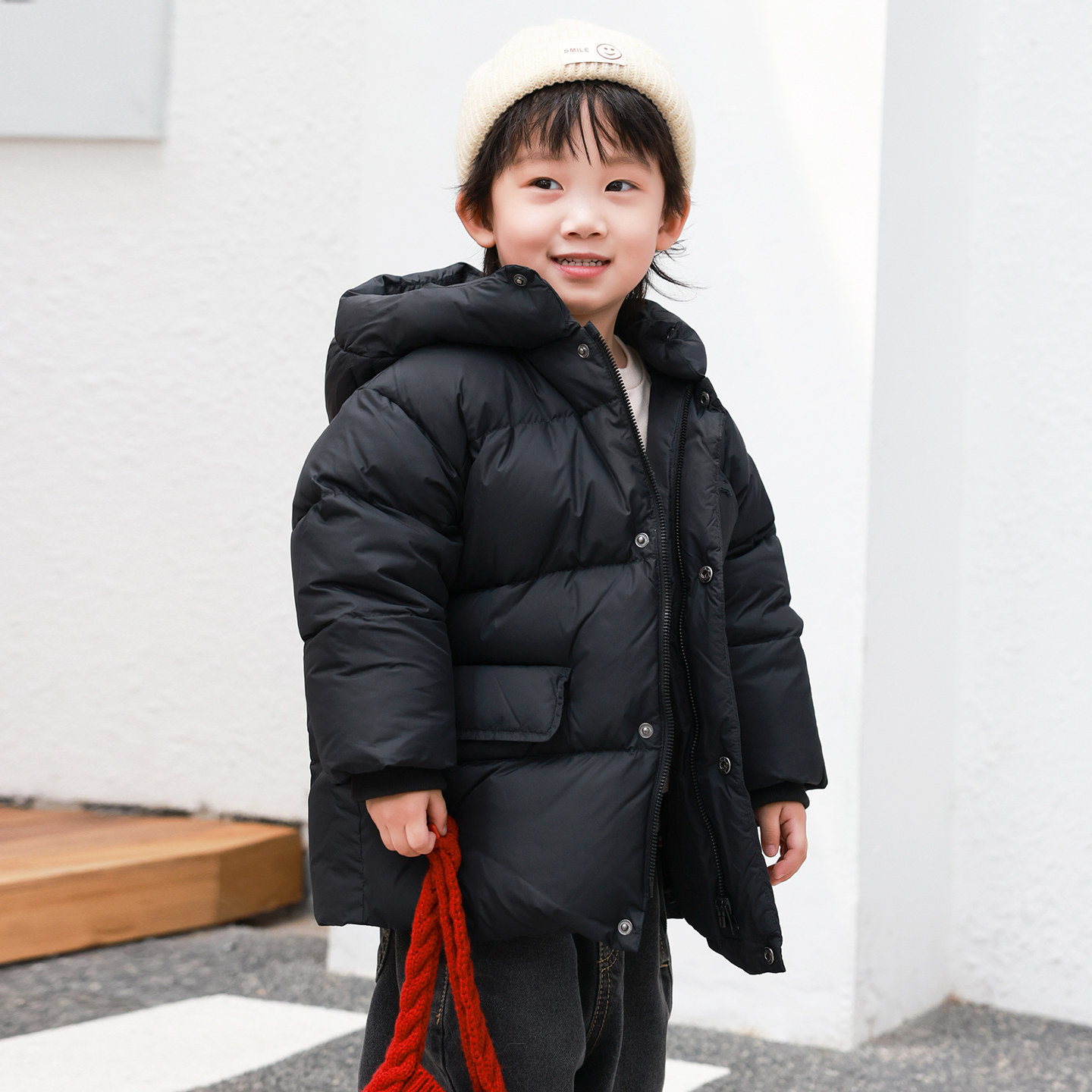 男童羽绒服中小童装2025冬季新款宝宝羽绒服1-3-6-8岁外套4801
