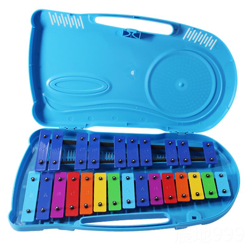 高档特奥尔夫铝音乐25音吕板打击乐器25音钢片琴价彩色板琴专业敲