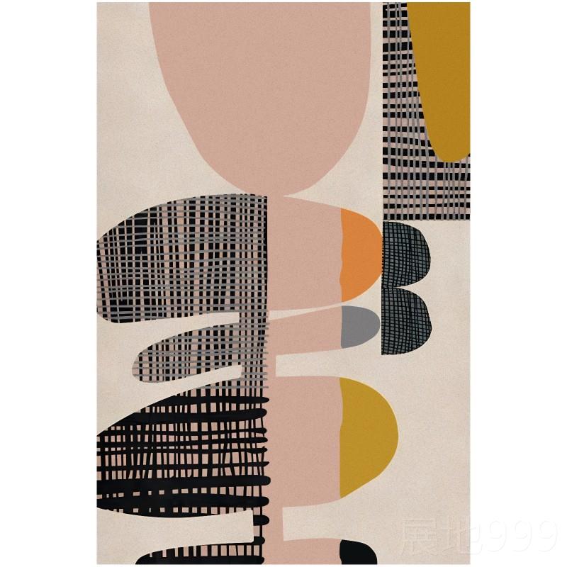 高档现代简约厅地毯高级奢沙发茶几床毯耐脏免洗家用轻防水卧客室