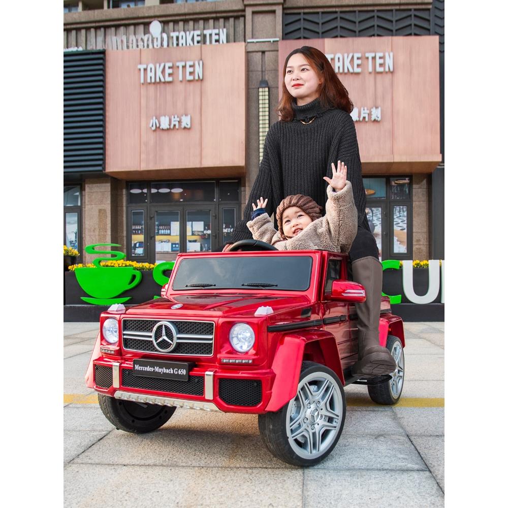 高档奔驰大可g儿电动车四轮遥控汽车具小孩宝宝玩亲子车坐大童人