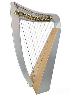 高档K8ritall台湾爱尔兰竖琴乐器古典620/2/3s4/3/40弦专业Harp扳