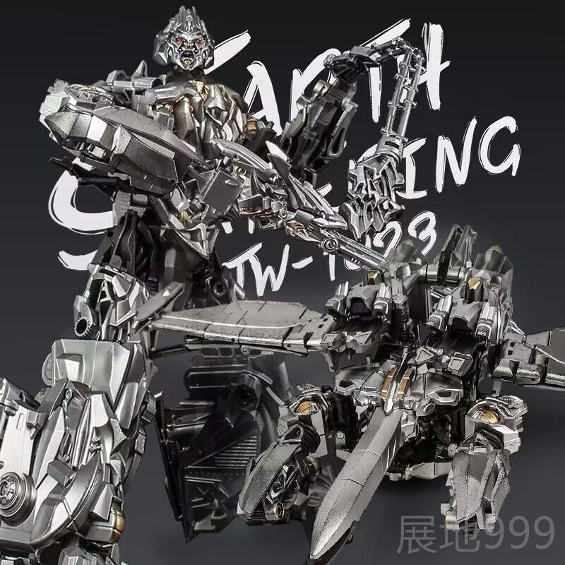 高档变形玩具威震4刚天油罐车机坦克威电影飞型手办霸模合金天虎