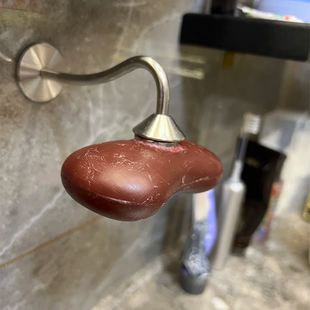 肥皂盒壁挂式免打孔卫生间肥皂架不锈钢香皂置物架磁吸浴室家用