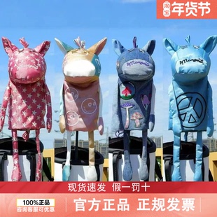 现货Monzee限量款高尔夫一号木杆套背部反战和平标志刺绣