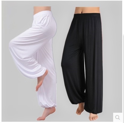 莫代尔太极裤灯笼裤夏季薄款男女武术服练功裤纯棉宽松瑜伽裤口袋|ruв категории Женская одежда, брюки, брюки - от Buy2taobao.com для оказания профессиональной услуги покупки агента Taobao