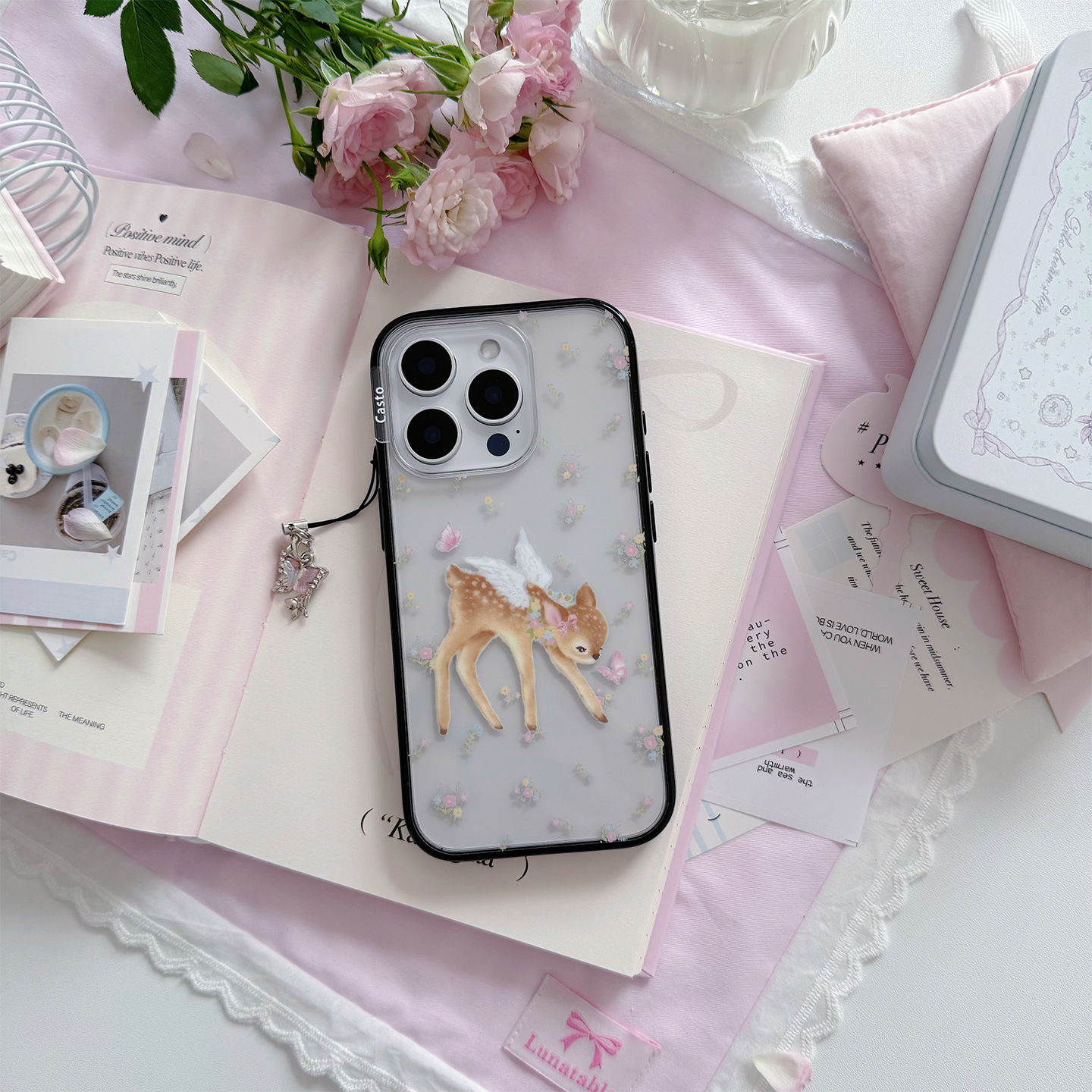 Casto原创碎花小鹿微瑕｜特价清仓｜福利清仓｜套啤壳清仓捡漏