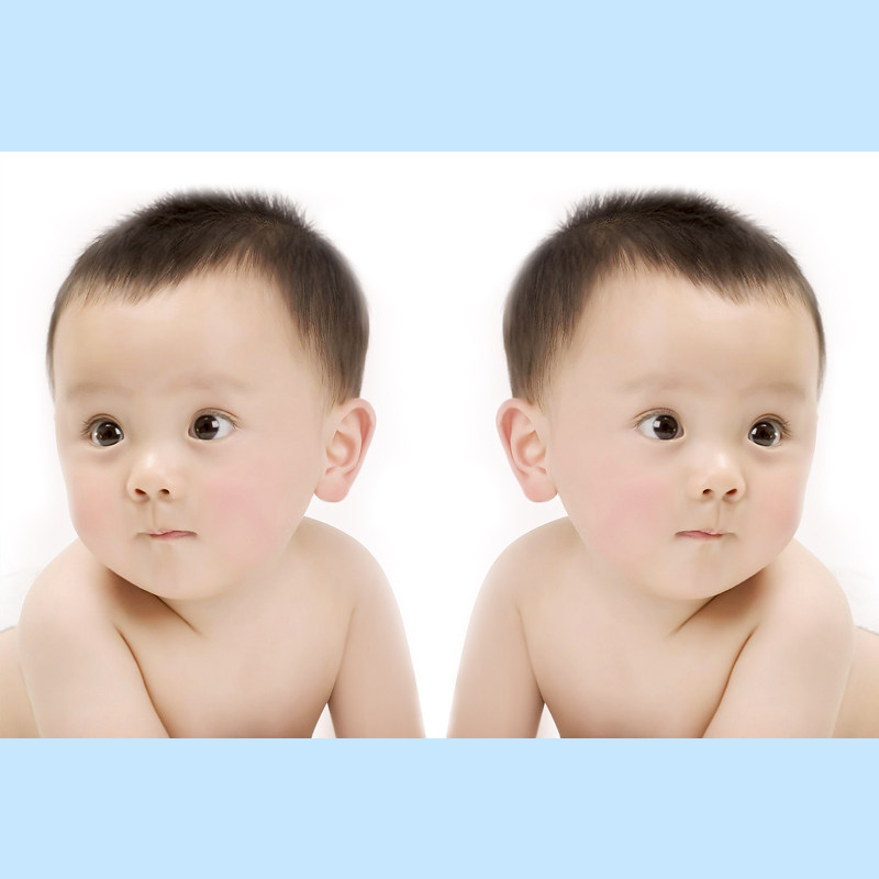 可爱男宝宝胎教海报bb贴画