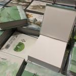 加厚200页空白纸 便签本可撕 硬壳正方形办公 小记事本随身留言本