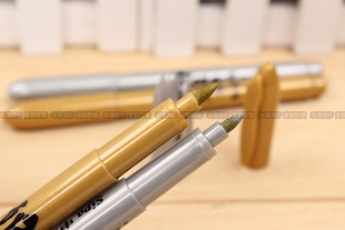 包邮 婚宴签到笔 婚礼题名册签名笔 贺卡笔记号笔金笔银笔12支/盒