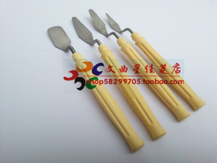 水粉丙烯颜料刮刀/调色刀/颜料调色刀/油画刀/颜料铲刀