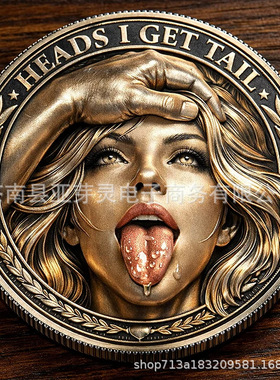 3D浮雕币跨境热销新款2026金属硬币250周年纪念币热卖可定美女