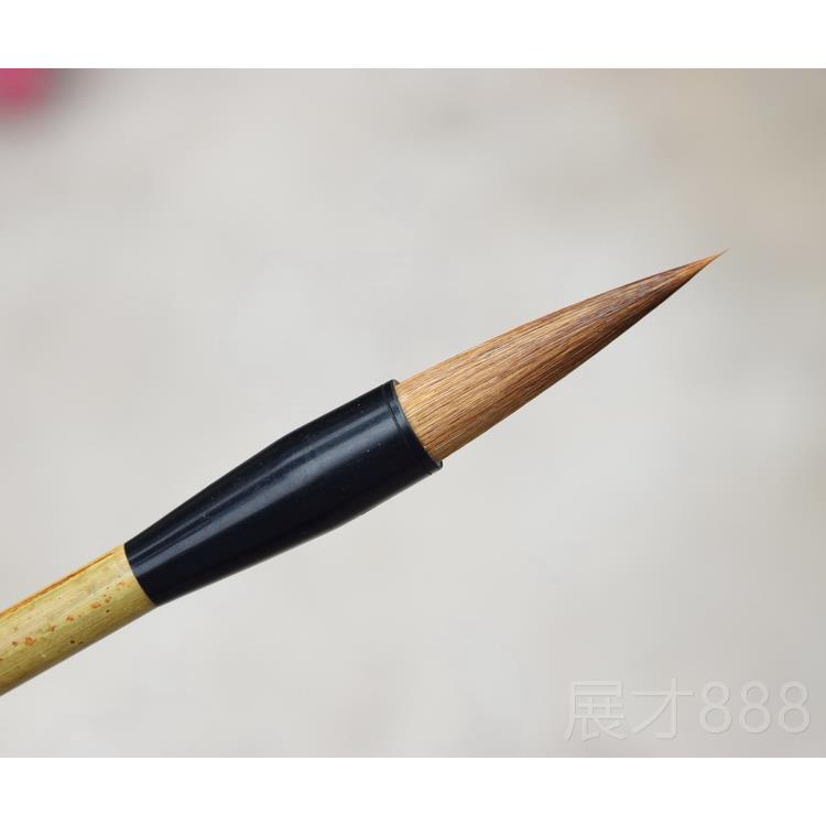 正品张木成毛笔狼毫毫加健羊颜柳体行楷毛书体隶书大楷中楷颜楷专
