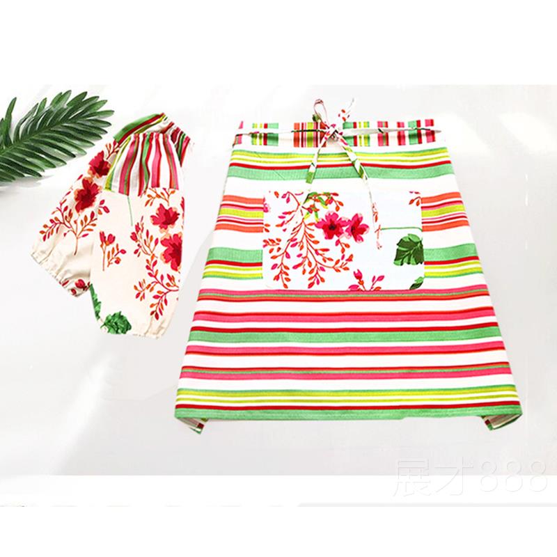 正品半围身裙家用厨做饭防污啡餐厅咖店烘培北欧房情侣工作服围裙