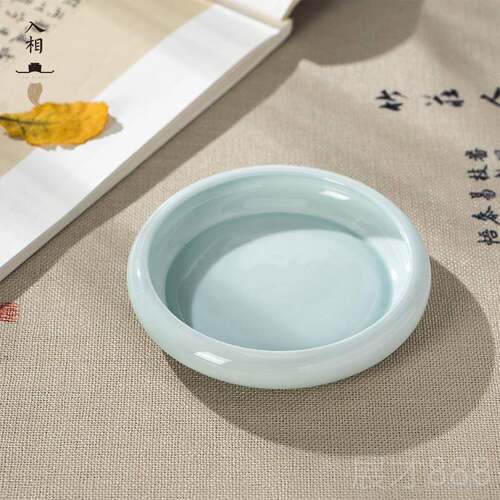 正品入相青云文房件套陶瓷笔搁砚滴水滴笔筒文房四宝毛笔笔缸墨洗
