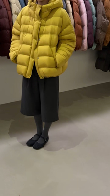 羽绒服女设计感小众2025小个子连帽修身短款轻薄时尚洋气爆款外套