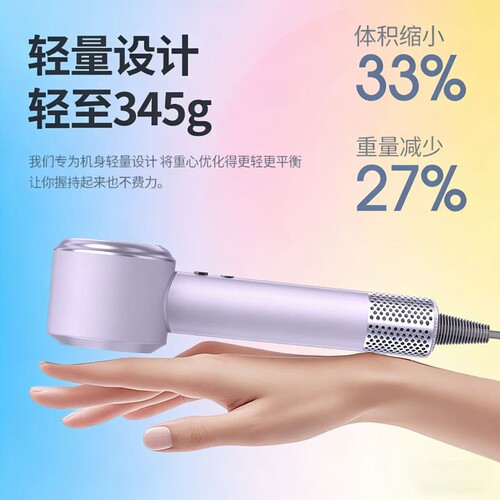 高速吹风空心吹风机负离子护发速