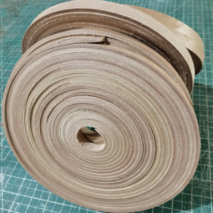 刹车片 摩擦带真正工业牛皮 加厚牛皮刹车带 订制加工5mm厚