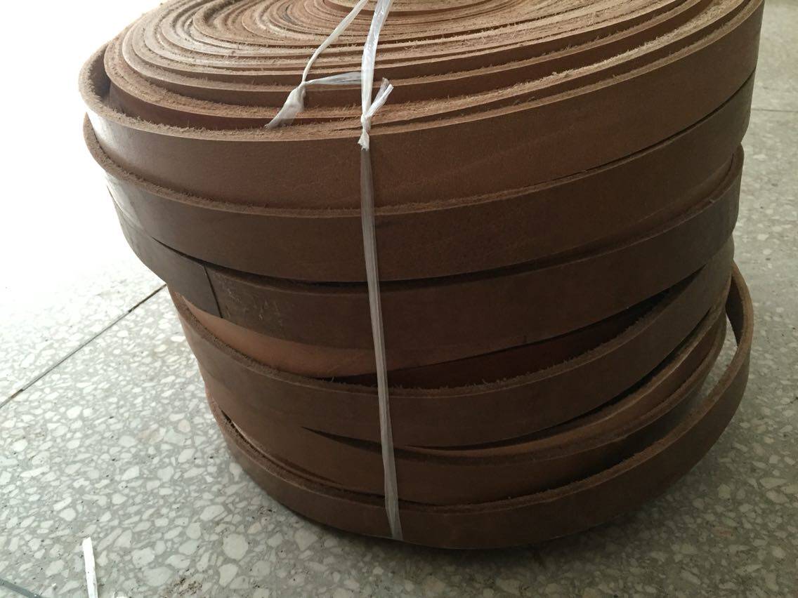 加工牛皮刹车片传动带