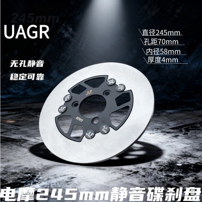 UAGR245浮动碟刹盘赛道无孔