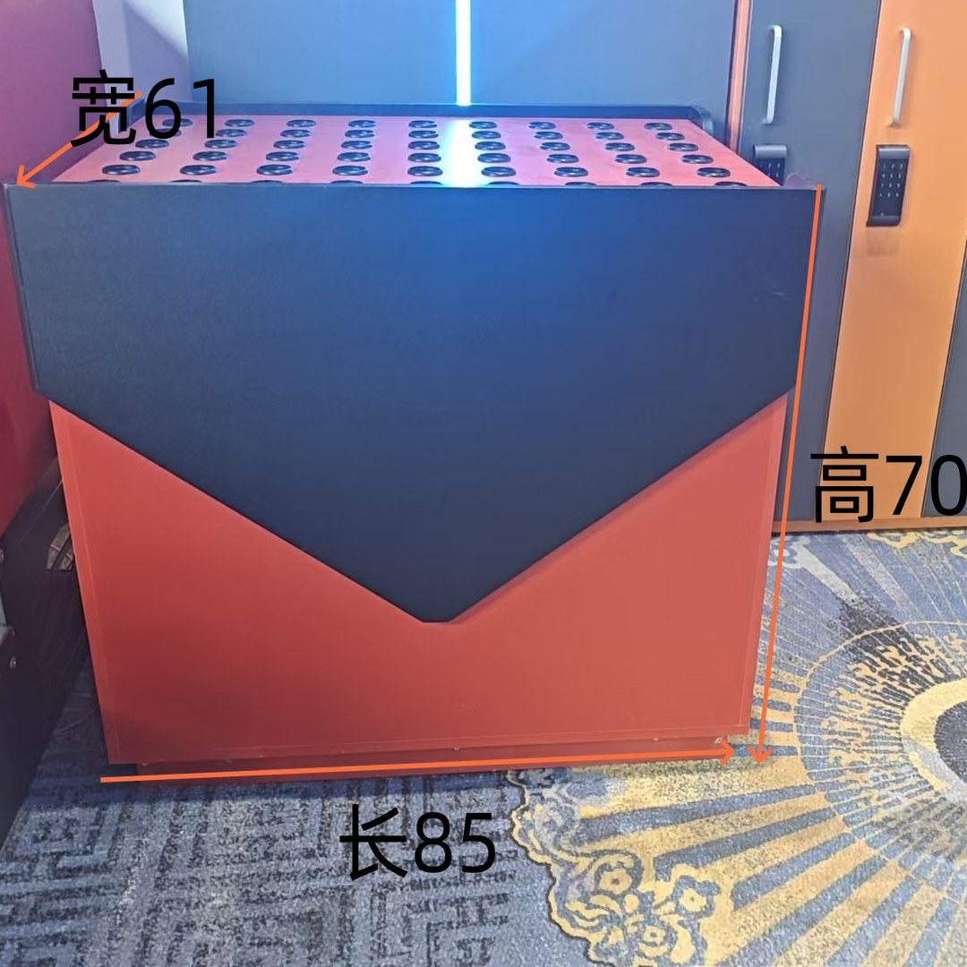 台球杆放置架球房球杆架子桌球厅公杆落地支架展示公杆架球厅杆架