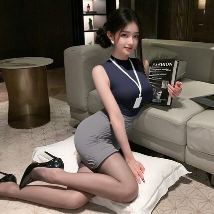 2026新款纯欲御姐OL秘书装cosplay办公室角色扮演辣妹制服包臀裙