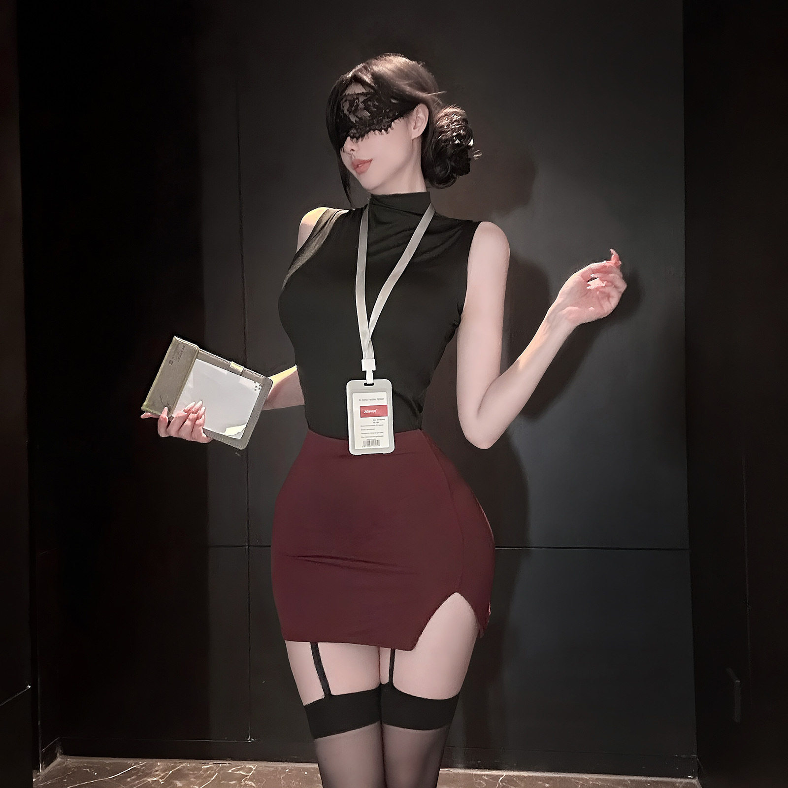 2026新款纯欲御姐OL秘书装cosplay办公室角色扮演辣妹制服包臀裙