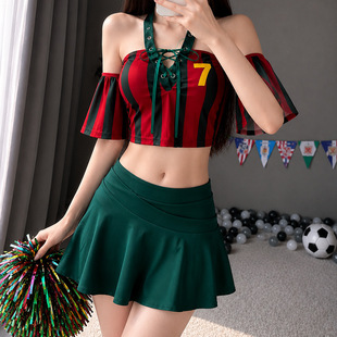 2026足球宝贝啦啦队KTV夜店酒吧沐足工作服演出制服女球衣